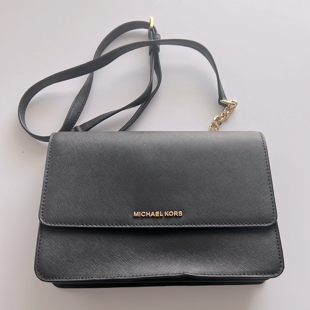 Michael Kors Black Cross-Body Bag